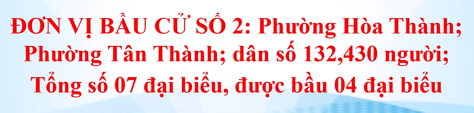Clip tuyên truyền về bầu cử đại biểu HĐND các cấp, nhiệm kỳ 2026 -2031 - Đơn vị bầu cử số 2