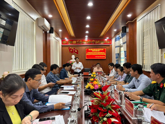 Thường trực HĐND tỉnh giám sát tình hình hoạt động của chính quyền cơ sở sau sắp xếp đơn vị hành chính tại UBND xã Tân Lộc