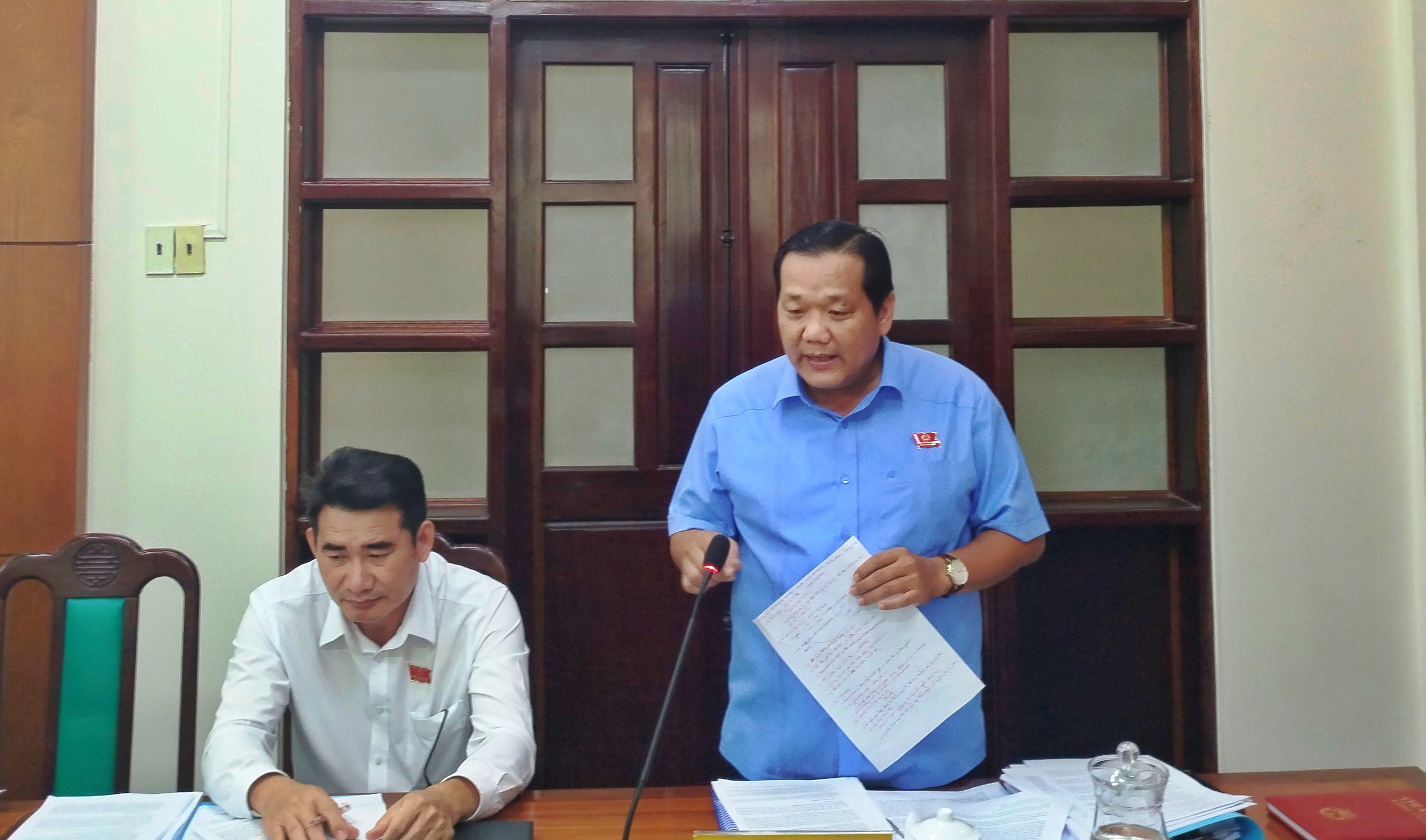Ban Kinh tế - Ngân sách HĐND tỉnh thẩm tra các báo cáo, dự thảo nghị quyết trình Kỳ họp thứ 4