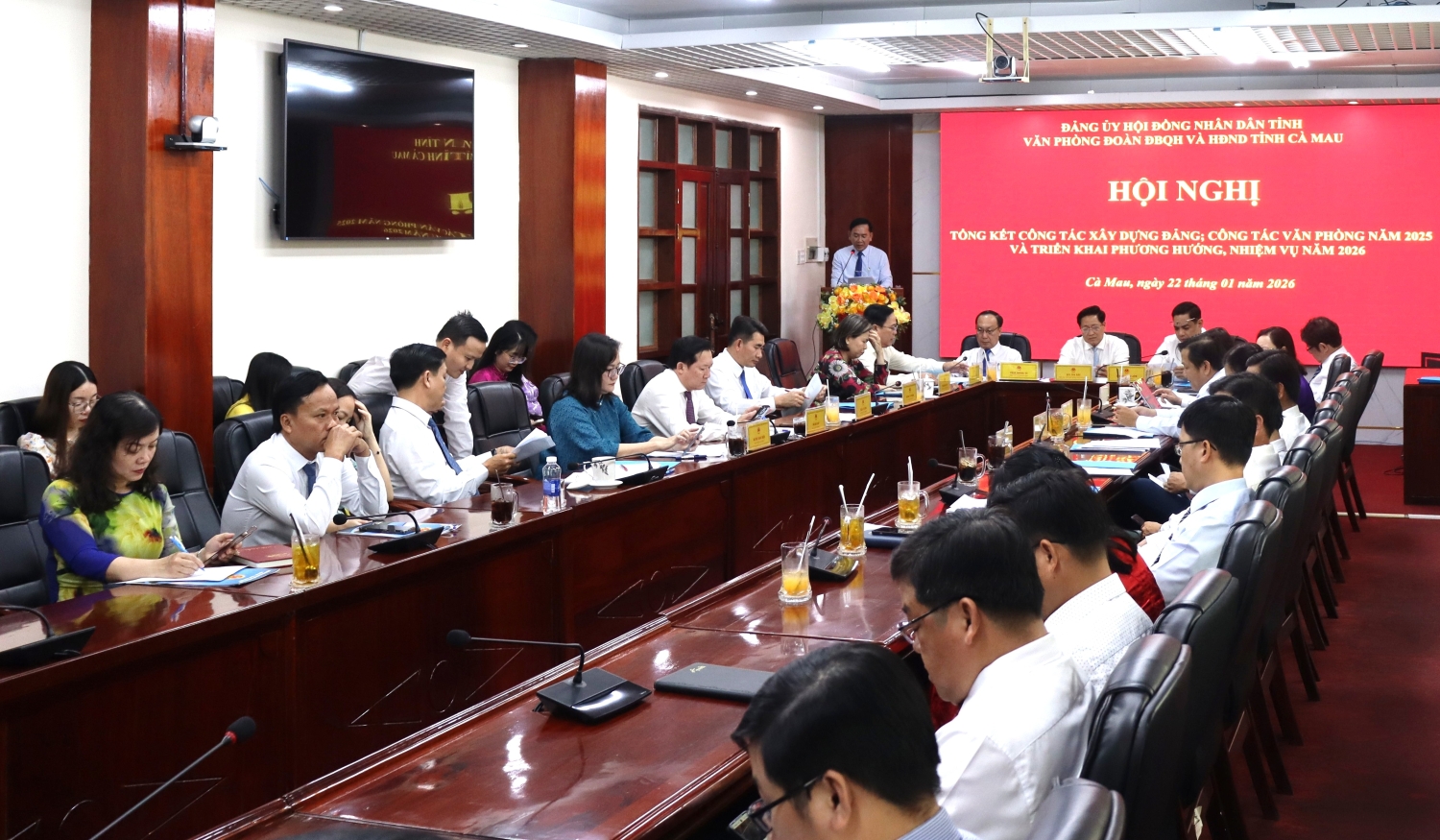 Văn phòng Đoàn đại biểu Quốc hội và Hội đồng nhân dân tỉnh phát động phong trào thi đua năm 2026