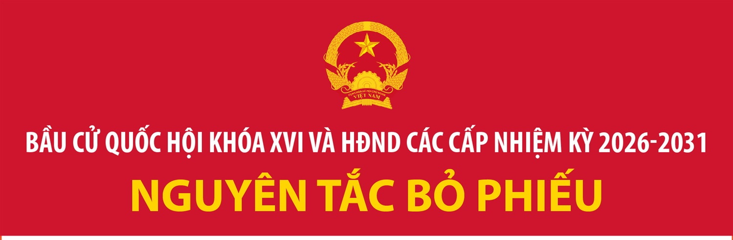 Bầu cử Quốc hội và HĐND: Nguyên tắc bỏ phiếu