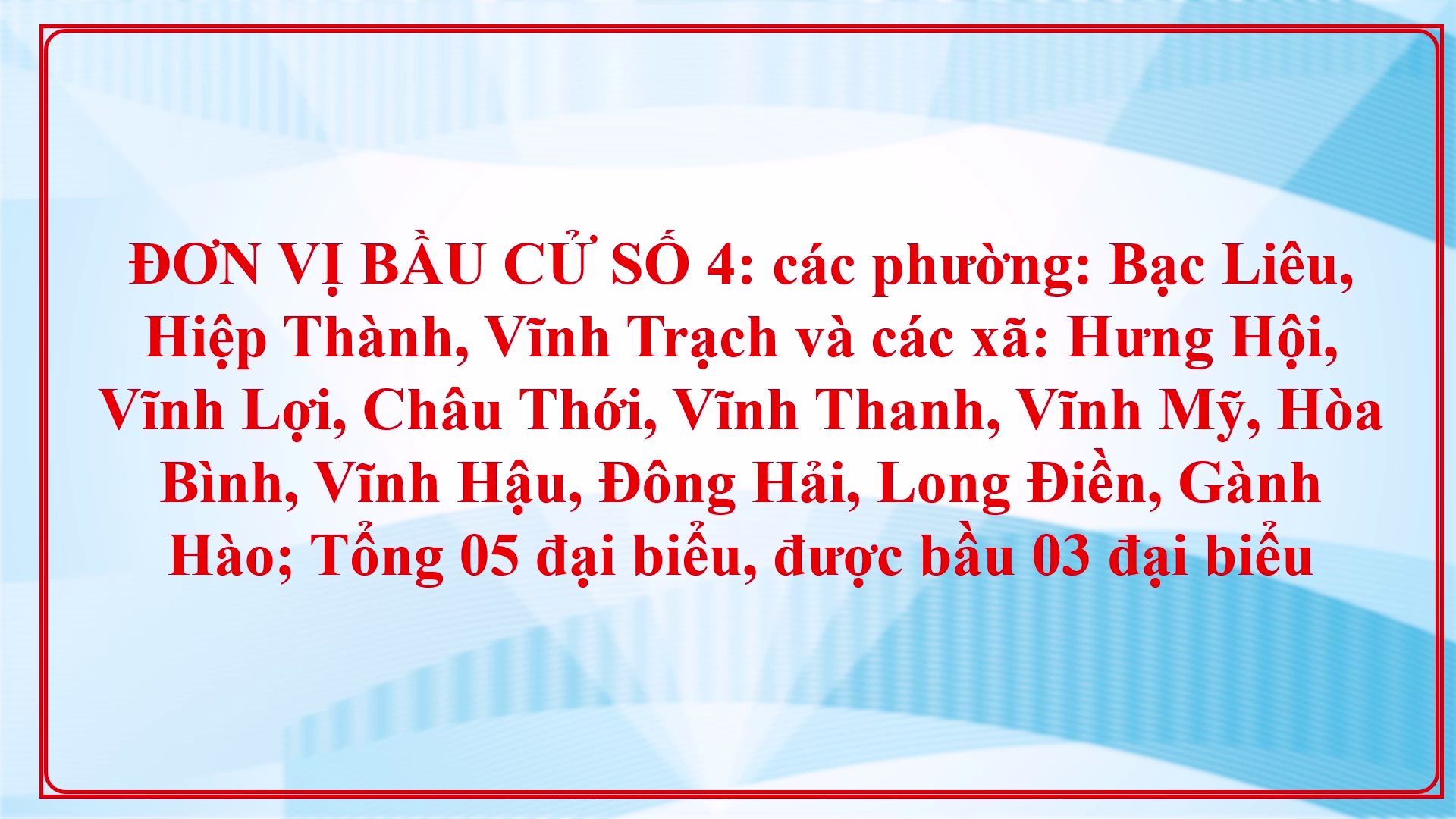 Tiểu sử tóm tắt người ứng cử đại biểu Quốc hội khóa XVI - Đơn vị bầu cử số 4